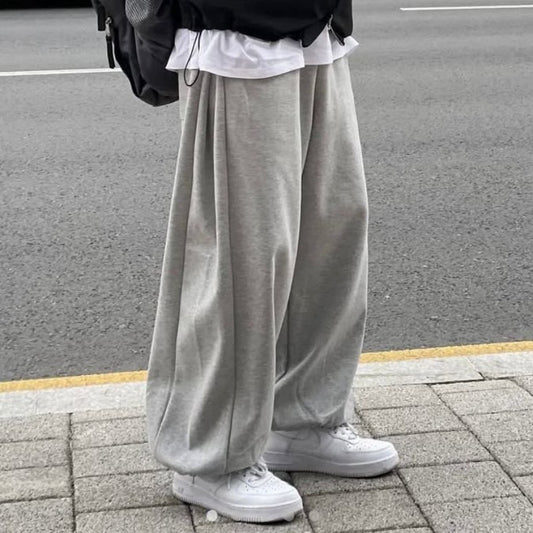 Daqian's Picks: 【WE ARE】Korean Super Strong Cotton Pants! Stylish Drawstring Cotton Pants LWSP
