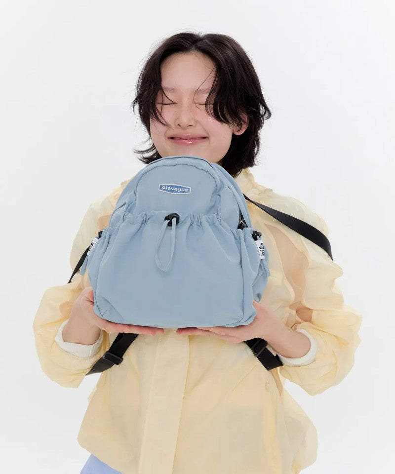 【WE ARE】韓國ALAVAGUE休閒雙肩背包듀공백 S