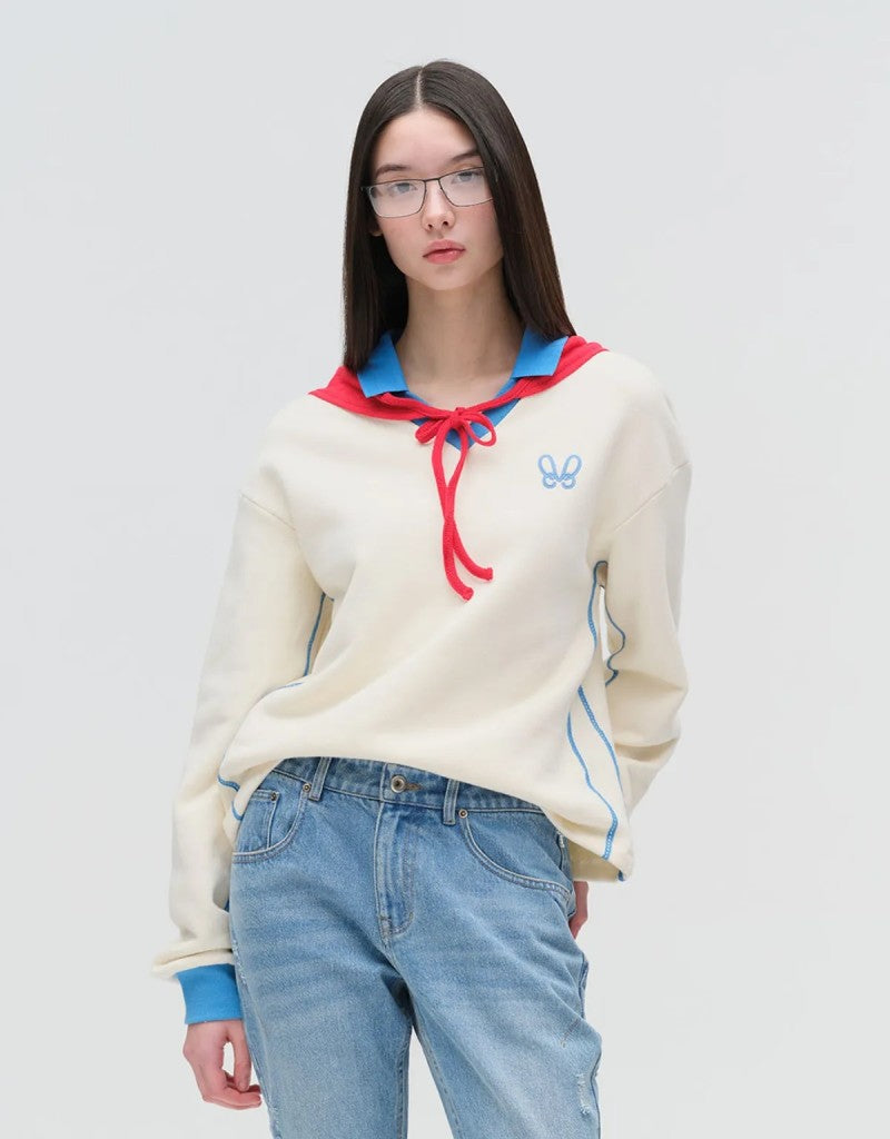 限時折扣【WE ARE】韓國MMLG 女款翻領長袖T恤MMWBE1TSW116