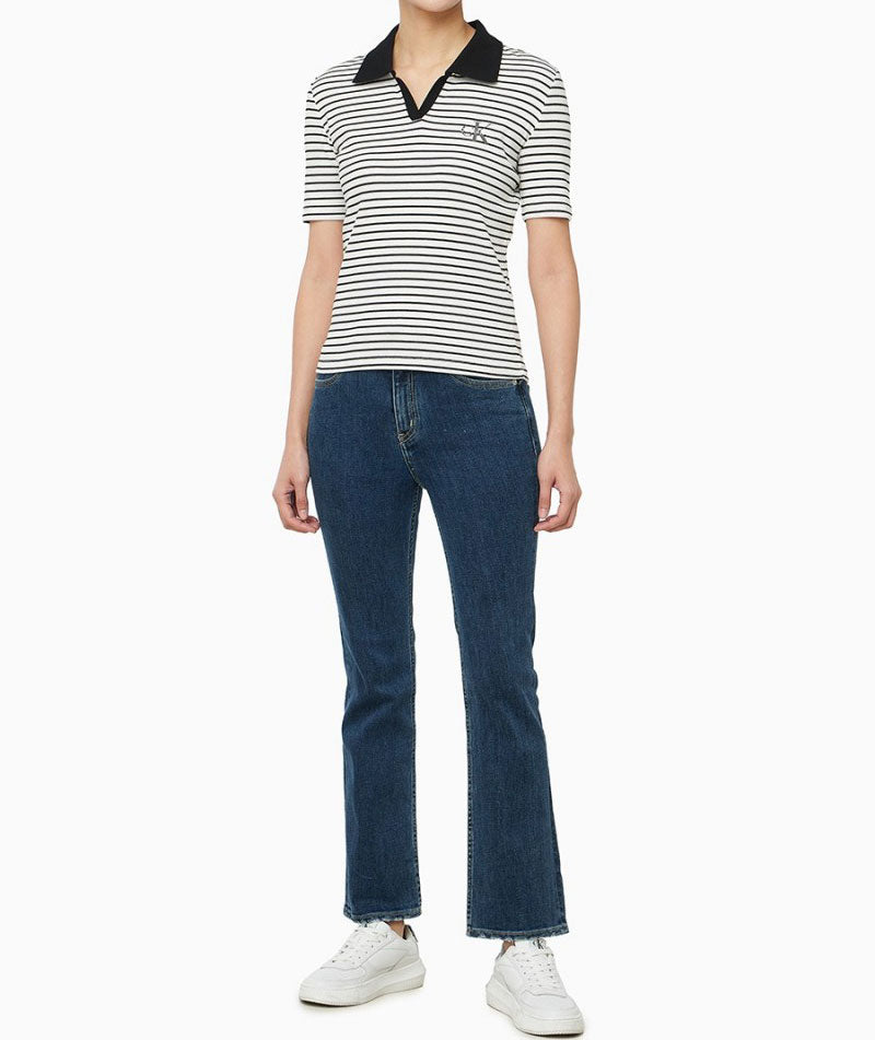 【WE ARE】韓國Calvin Klein條紋短袖T恤47F835G