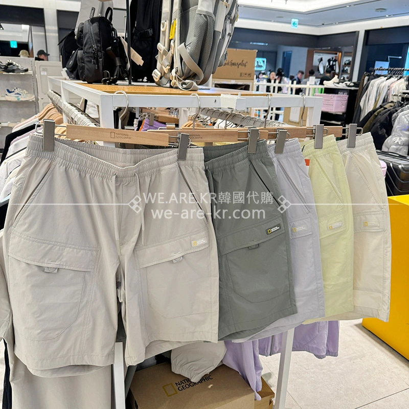 【WE ARE】Korea NG National Geographic casual shorts (6 colors) N242UHP140