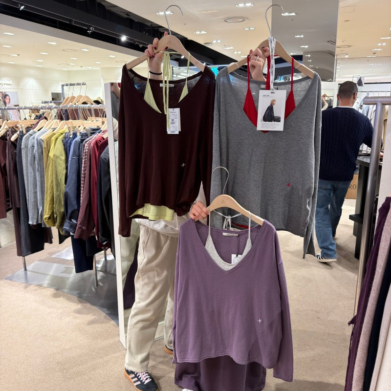 【WE ARE】韓國Atelier Nain休閒針織上衣NMP5NKT7325M0