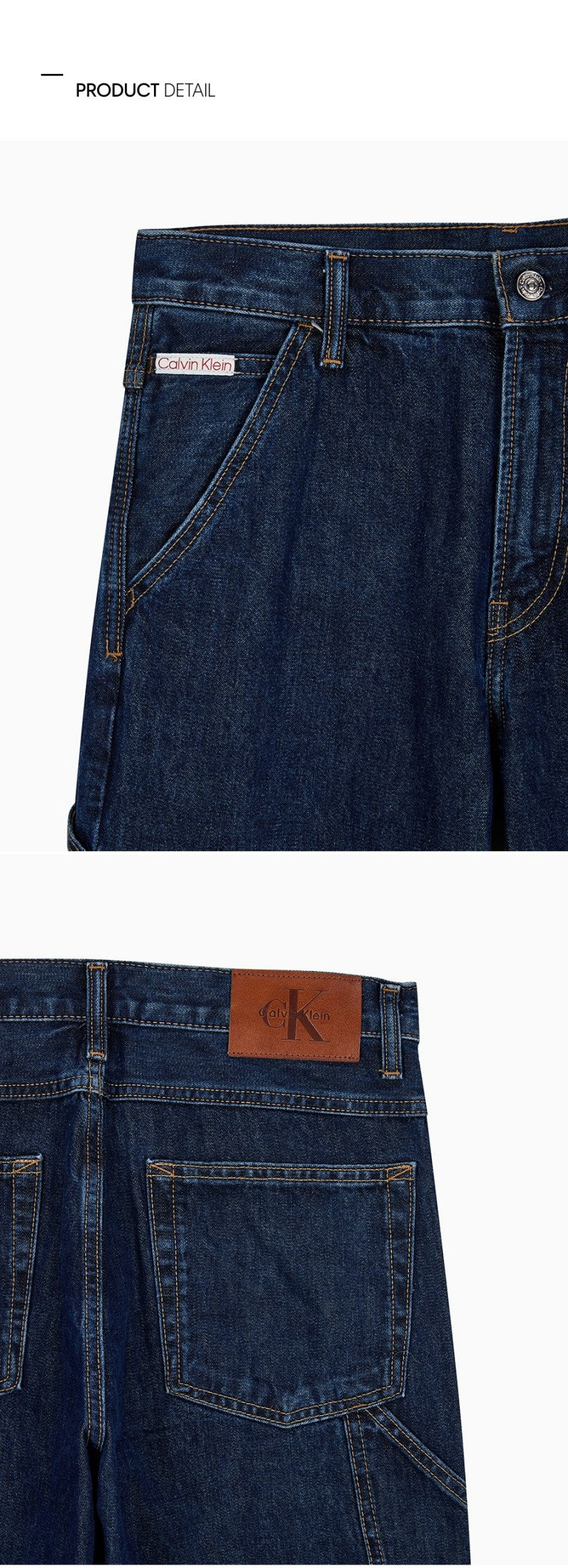 【WE ARE】韓國Calvin Klein牛仔褲4RD742G