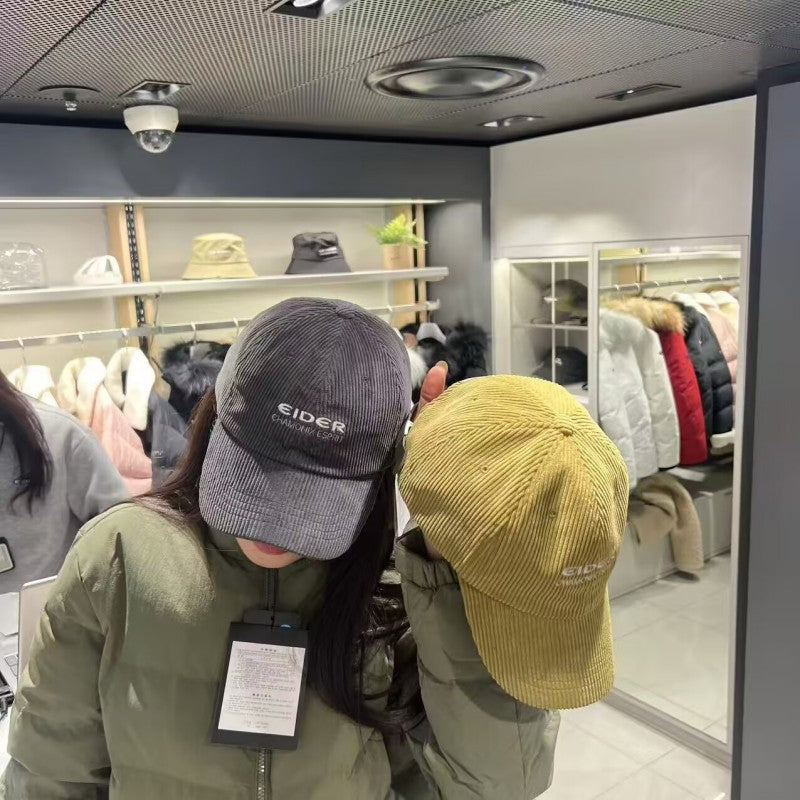 【WE ARE】韓國EIDER休閒棒球帽DUU25C43