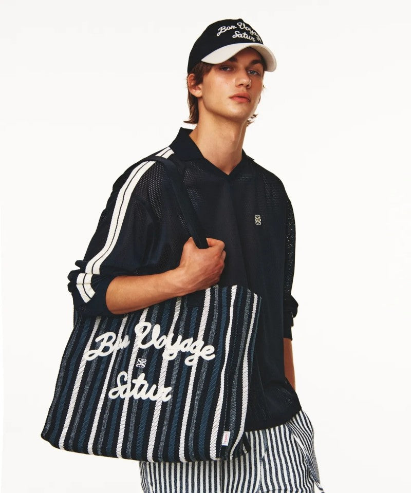 【WE ARE】韓國Satur休閒單肩購物袋SA255WAB06