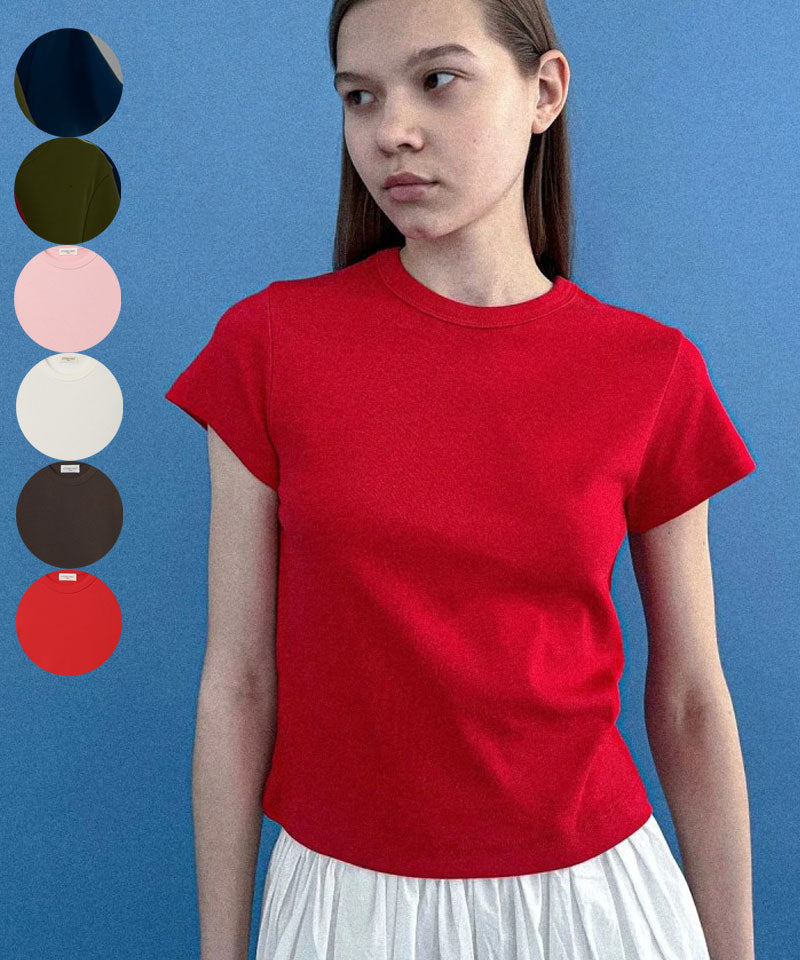 【WE ARE】韓國STUDIO SALT 瘦巴巴短袖T恤DONUT