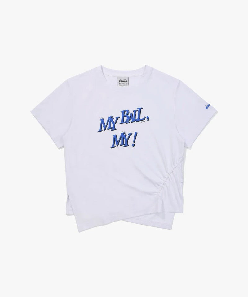 DIA折扣款  女款【WE ARE】韓國Diadora短袖T恤D5222TRS92