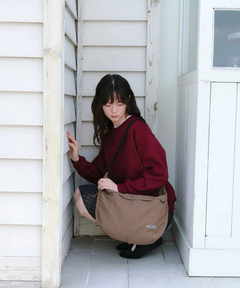 【WE ARE】韓國ALAVAGUE休閒單肩斜挎包클램 패커블 크로스 M