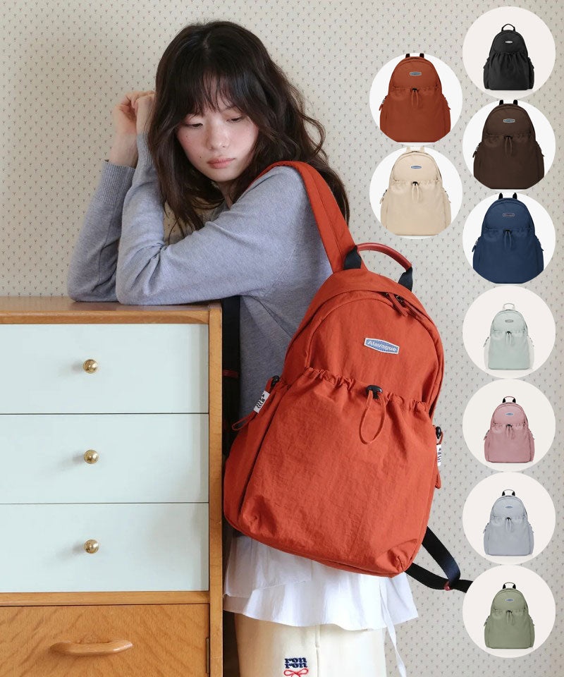 【WE ARE】韓國ALAVAGUE休閒雙肩背包듀공백 M