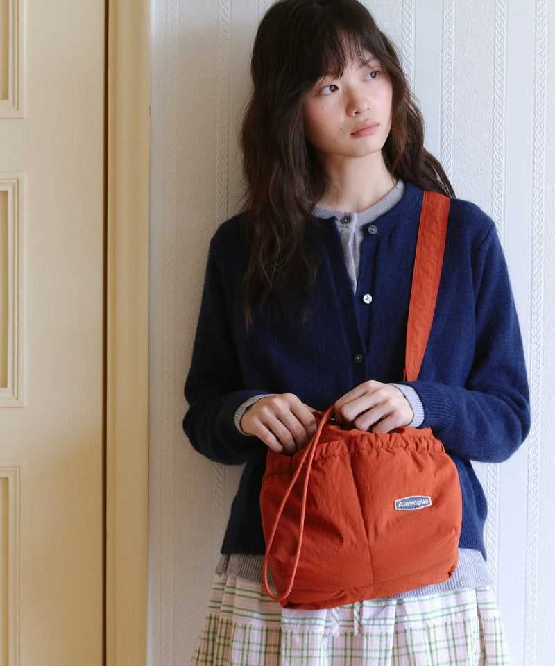 【WE ARE】韓國ALAVAGUE休閒單肩斜挎包듀공크로스 M