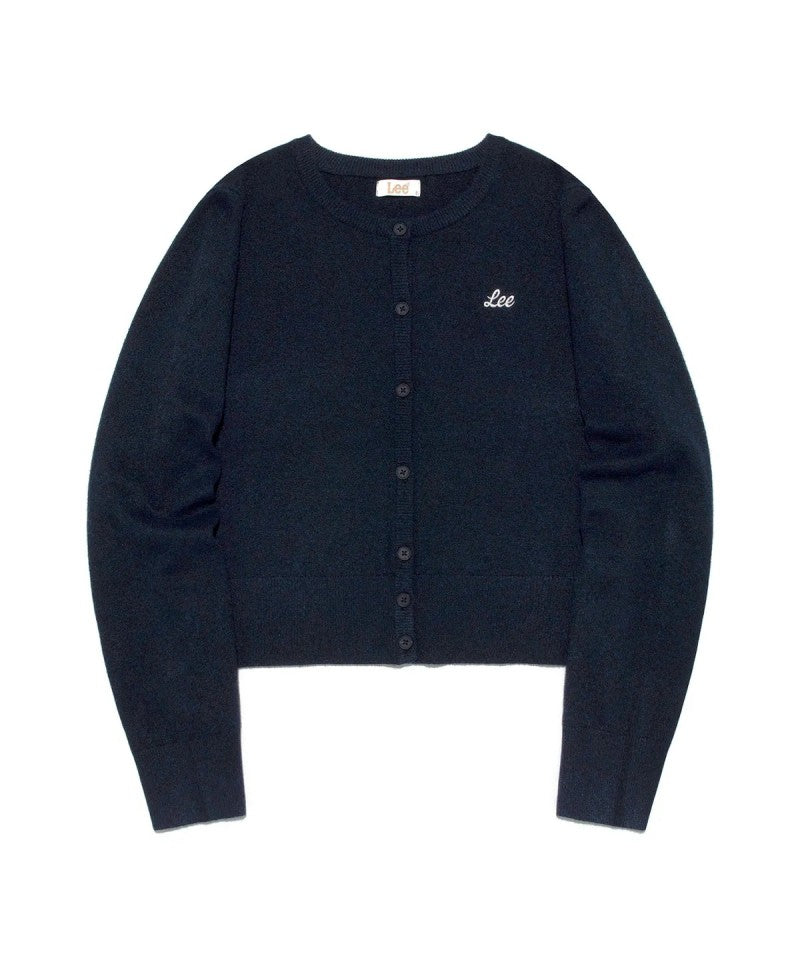 【WE ARE】韓國LEE 素面刺繡親膚針織衫LE2503CD60