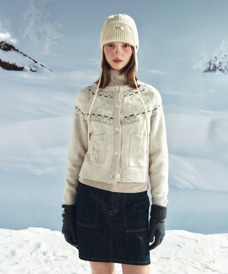 【WE ARE】韓國Satur休閒牛仔短裙SA253WDK01