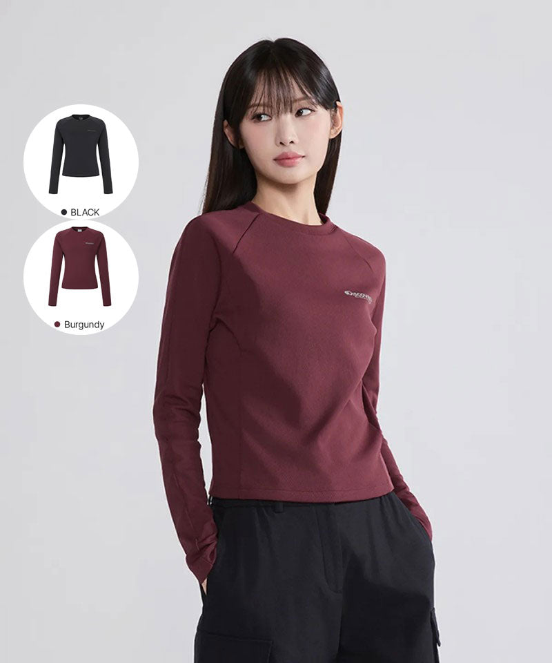 女款【WE ARE】韓國Discovery休閒長袖T恤上衣DWRL4G054