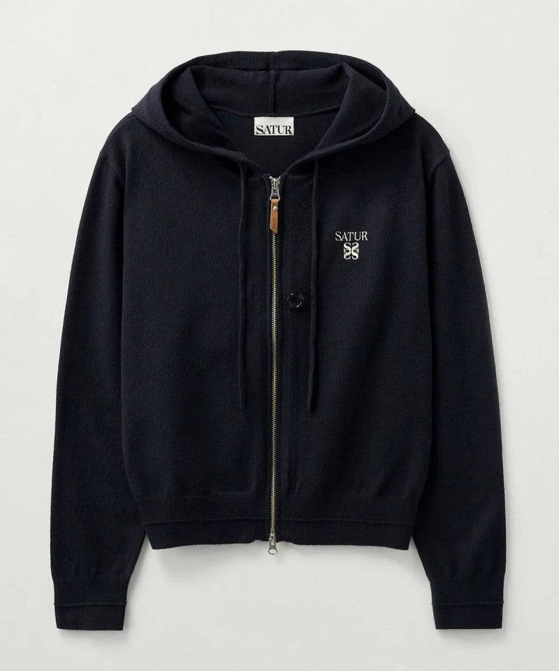 女款【WE ARE】韓國Satur休閒連帽拉鏈外套SA253WKC01