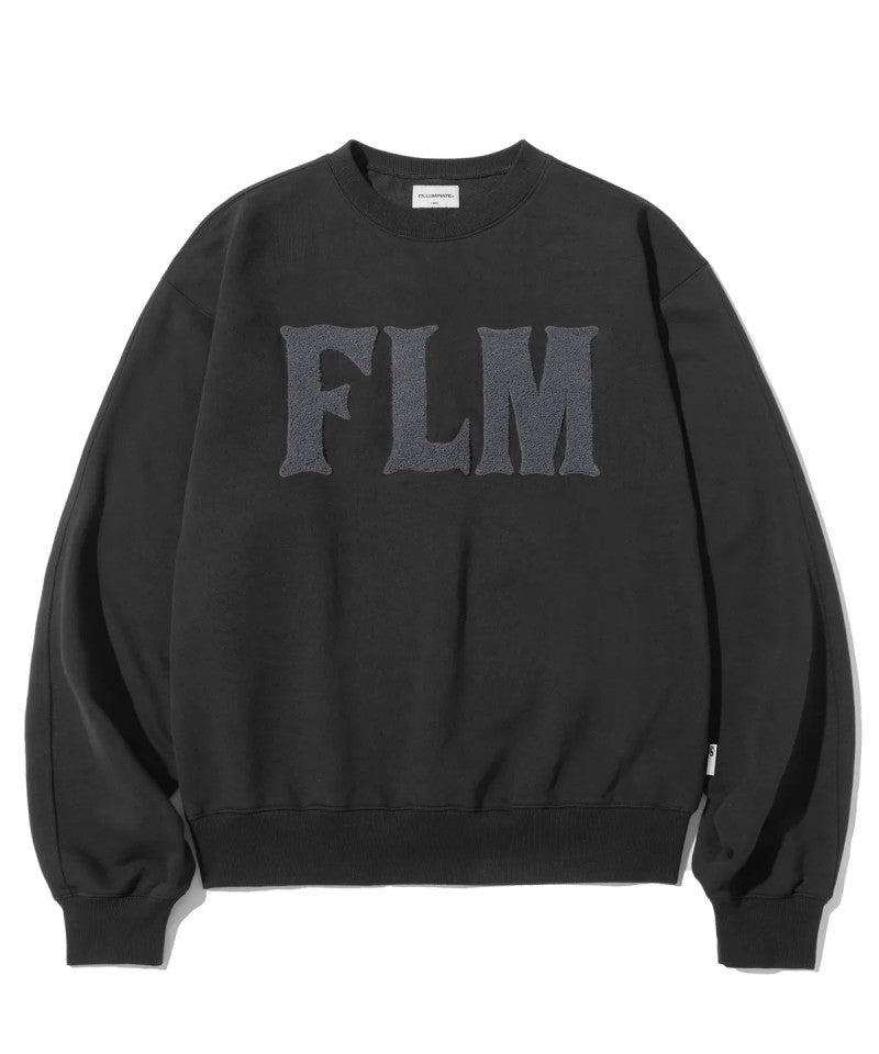 男女同款【WE ARE】韓國FILLUMINATE圓領大學T衛衣FBEFUTM002