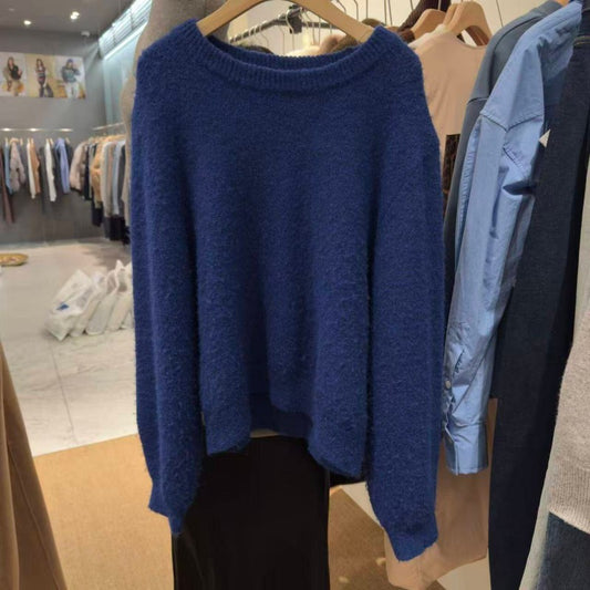 大茜選品【WE ARE】韓國東大門TD 落肩6%羊毛毛衣 LM24FWN1018