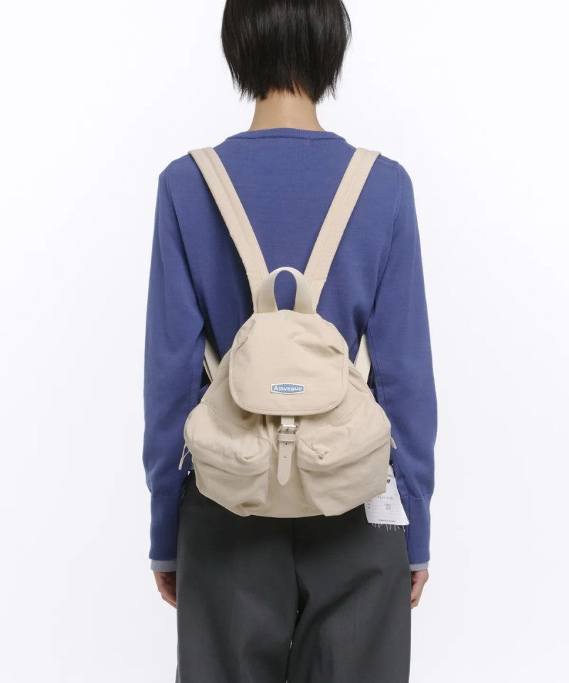 【WE ARE】韓國ALAVAGUE休閒雙肩背包폴라럭색 S