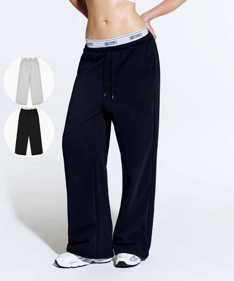 大茜選品【WE ARE】韓國HDEX休閒 LOGO休閒棉褲H253WRLMP07