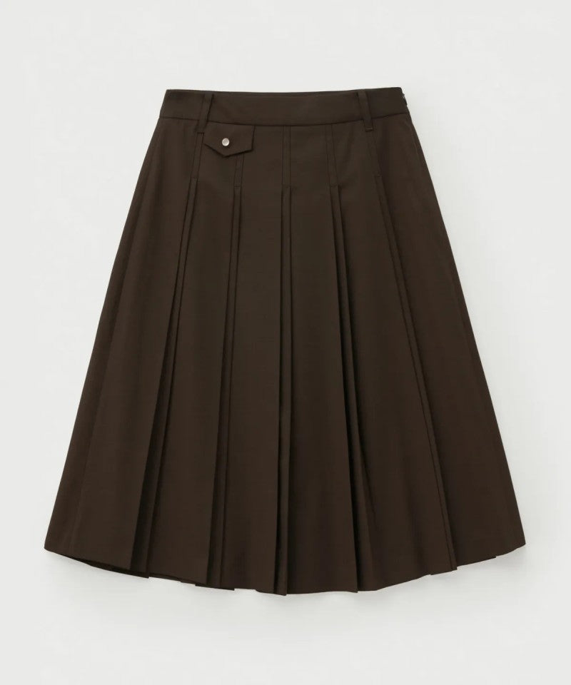 【WE ARE】韓國Satur休閒百褶半身裙SA253WSK06