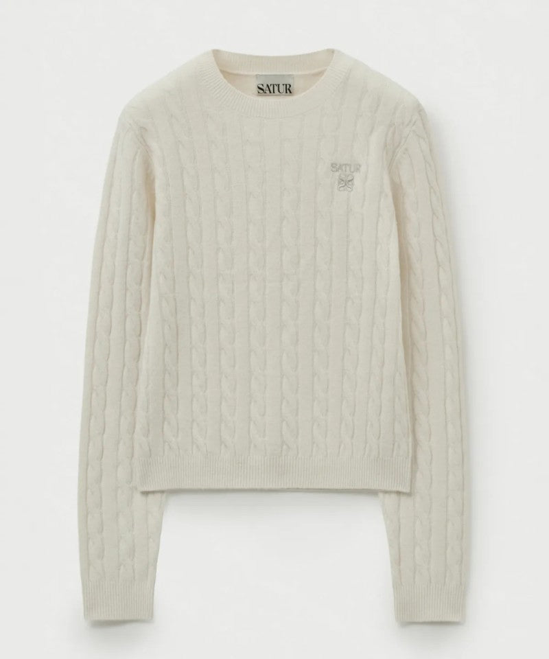 女款【WE ARE】韓國Satur休閒針織毛衣SA253WKT42