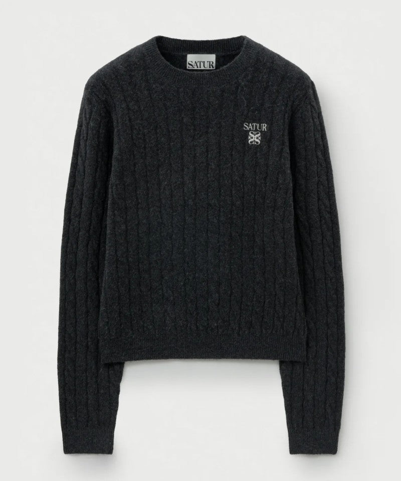 女款【WE ARE】韓國Satur休閒針織毛衣SA253WKT42