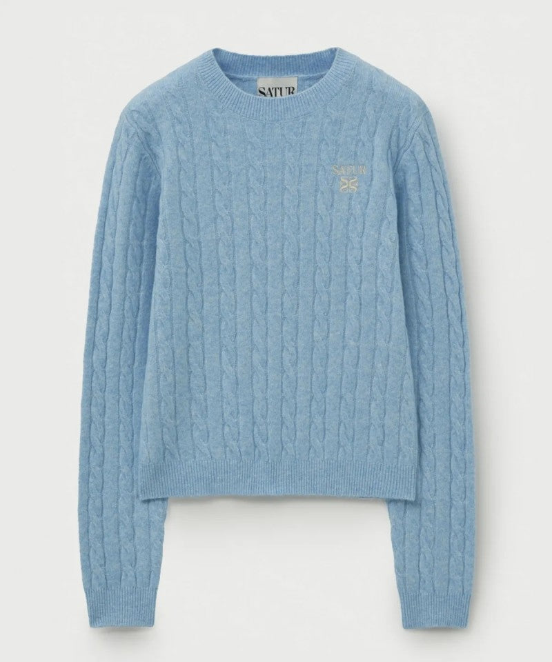 女款【WE ARE】韓國Satur休閒針織毛衣SA253WKT42