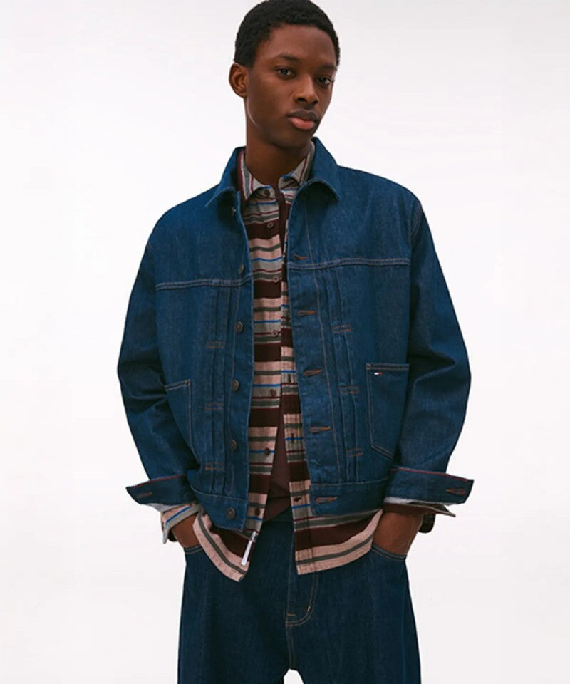 男款【WE ARE】韓國TOMMY JEANS 牛仔外套T32F7NJC40TMT1