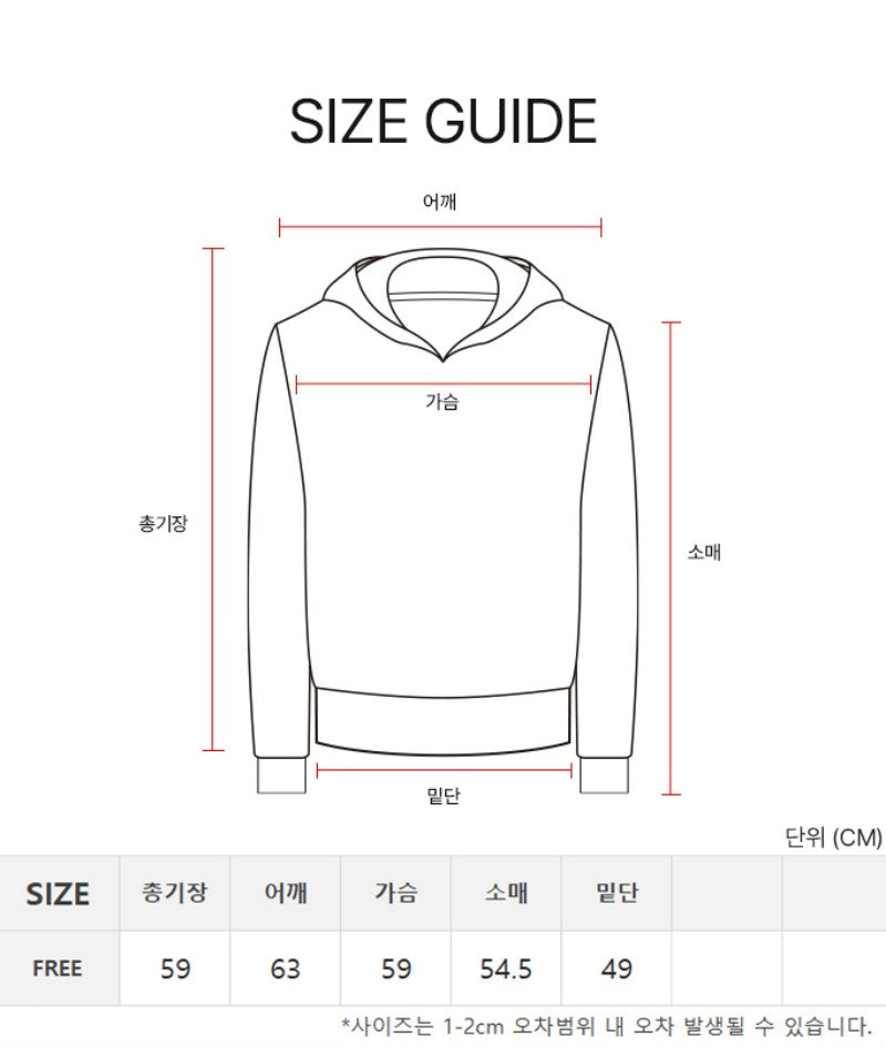 【WE ARE】韓國DONTBELATE 絨毛刺繡logo帽Ｔ