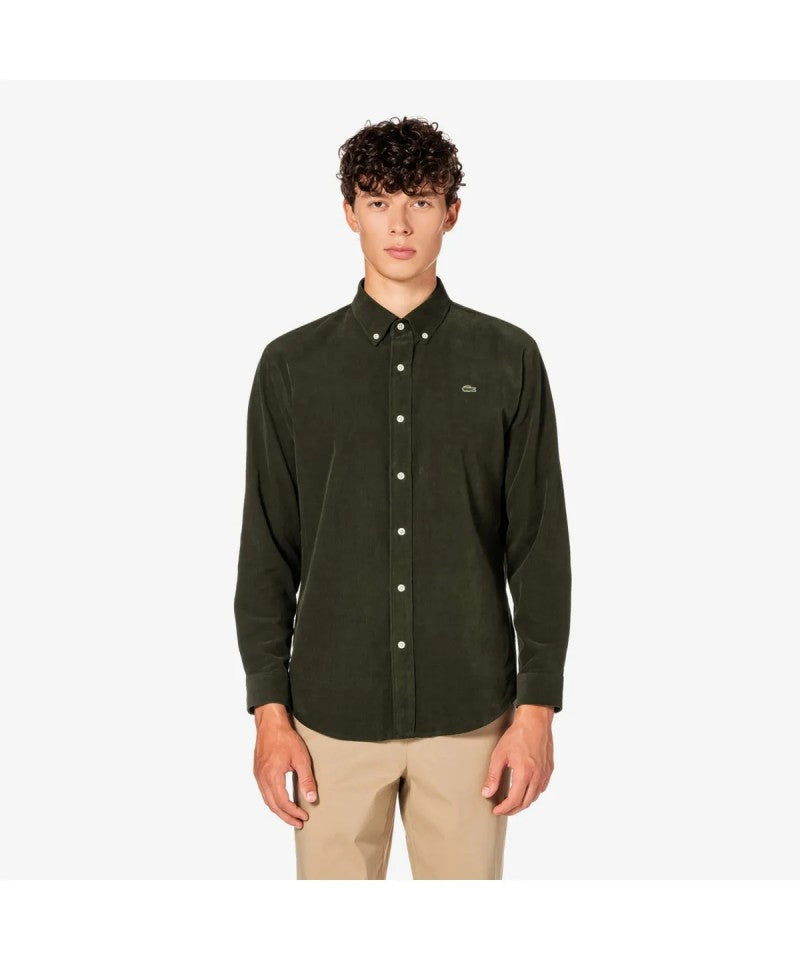 男款【WE ARE】韓國LACOSTE鱷魚休閒襯衫CH742E55N