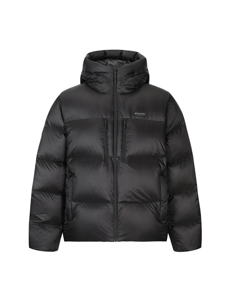 男款【WE ARE】韓國Discovery連帽鵝絨羽絨服DMDJ7G056