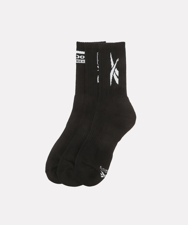 3PACK【WE ARE】韓國reebok休閒棉襪RESS5FY01