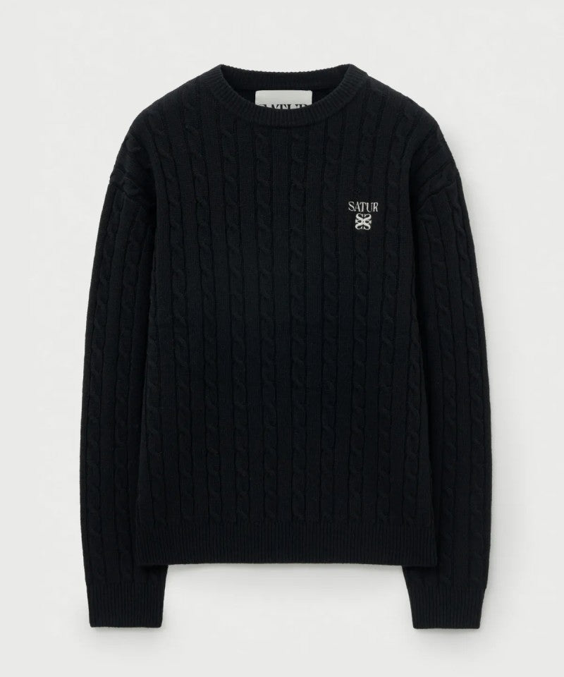 【WE ARE】韓國Satur休閒針織毛衣SA253UKT32