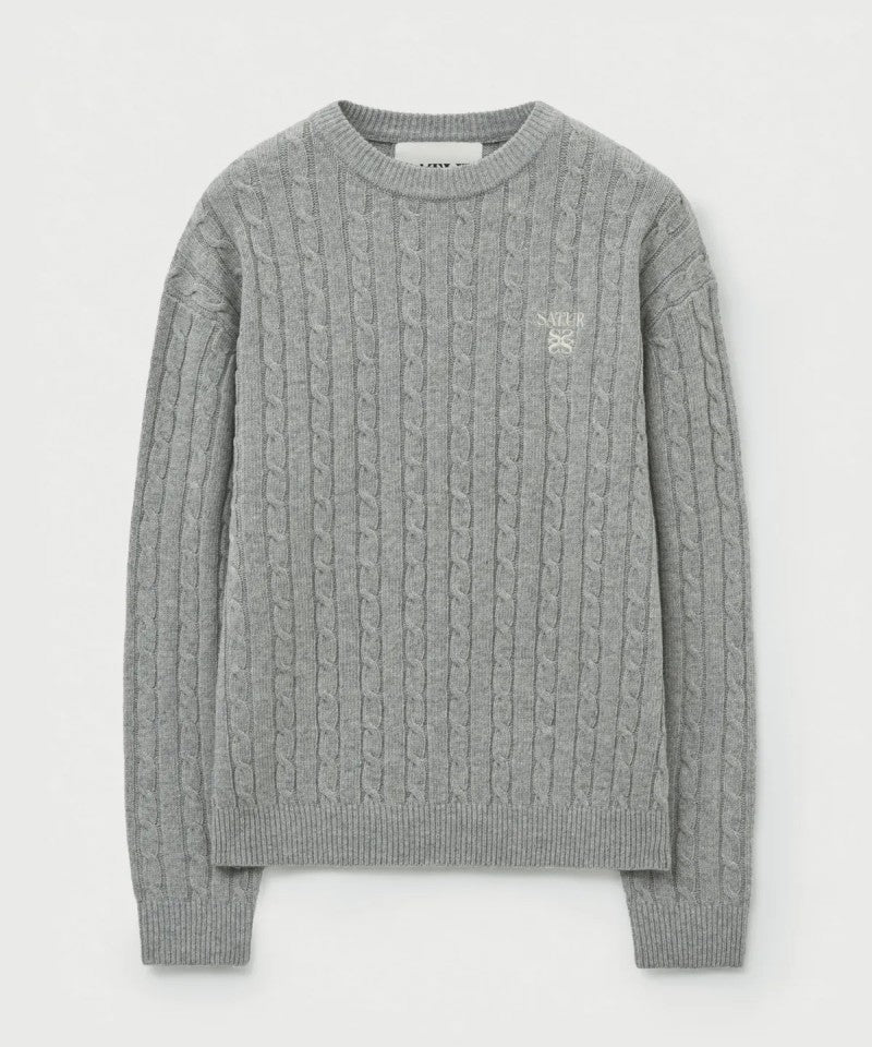 【WE ARE】韓國Satur休閒針織毛衣SA253UKT32