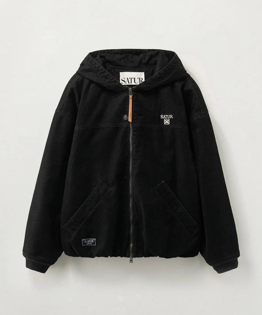 男款【WE ARE】韓國Satur休閒連帽拉鏈外套SA253MDJ01
