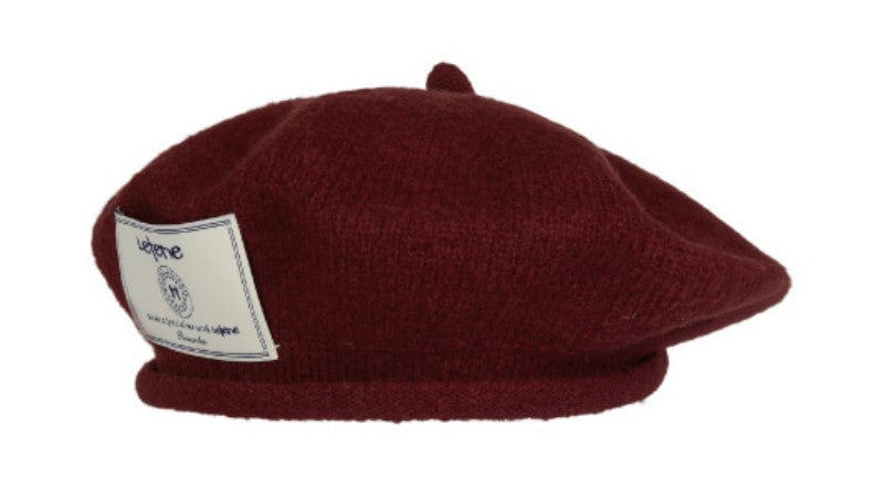 【WE ARE】韓國Leterie 10%羊毛貝雷帽LRLABELKNITBERET