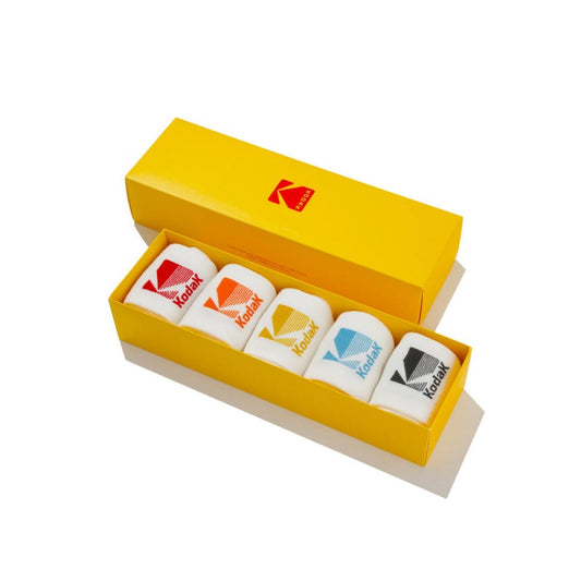 【WE ARE】韓國KODAK柯達休閒棉襪（5雙一組）K6143LSC51