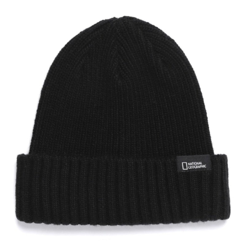 【WE ARE】韓國國家地理logo針織毛帽N253AHA080