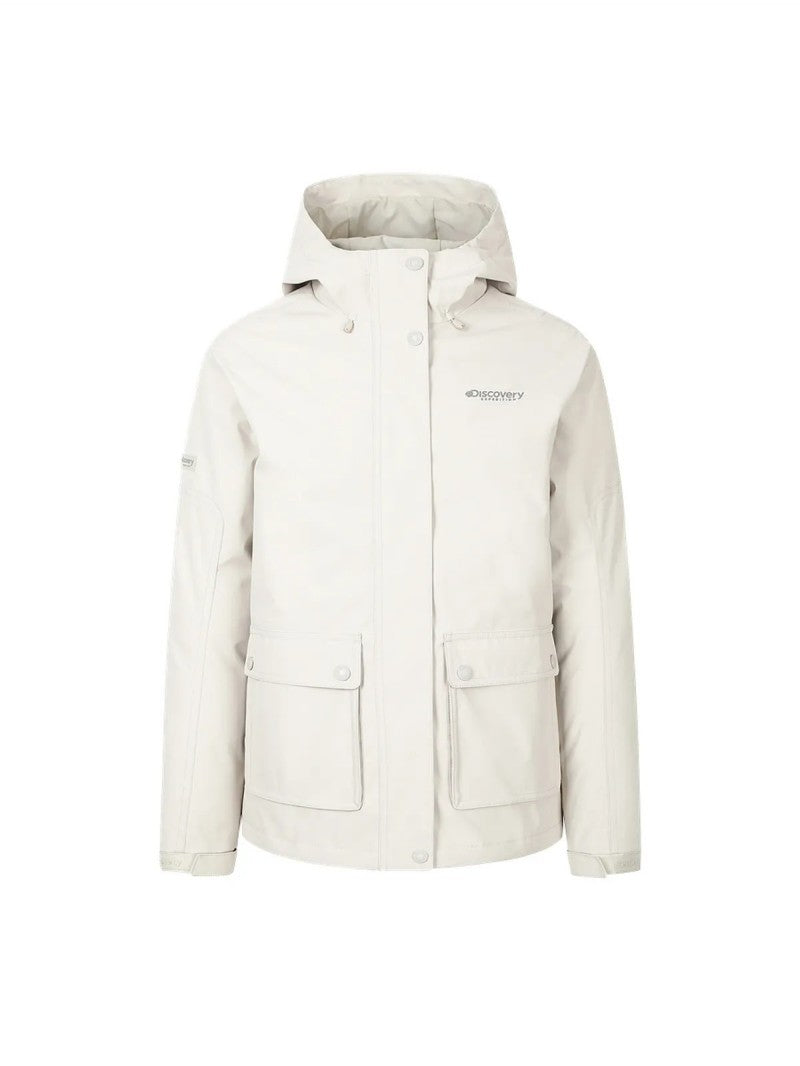 *Dis折扣款* 女款(衣長偏長）【WE ARE】韓國Discovery三合一鴨絨連帽外套DWJP32056