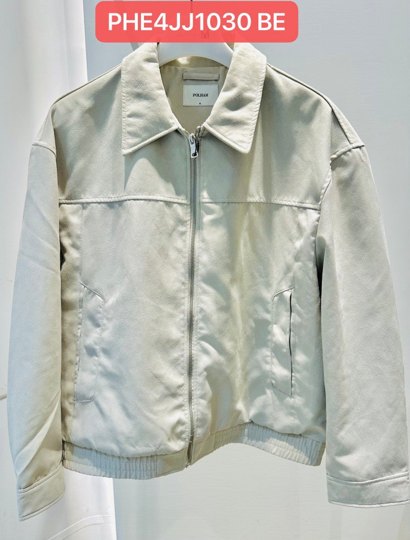 男款【WE ARE】韓國POLHAM復古燈芯絨/麂皮外套PHE4JJ1030