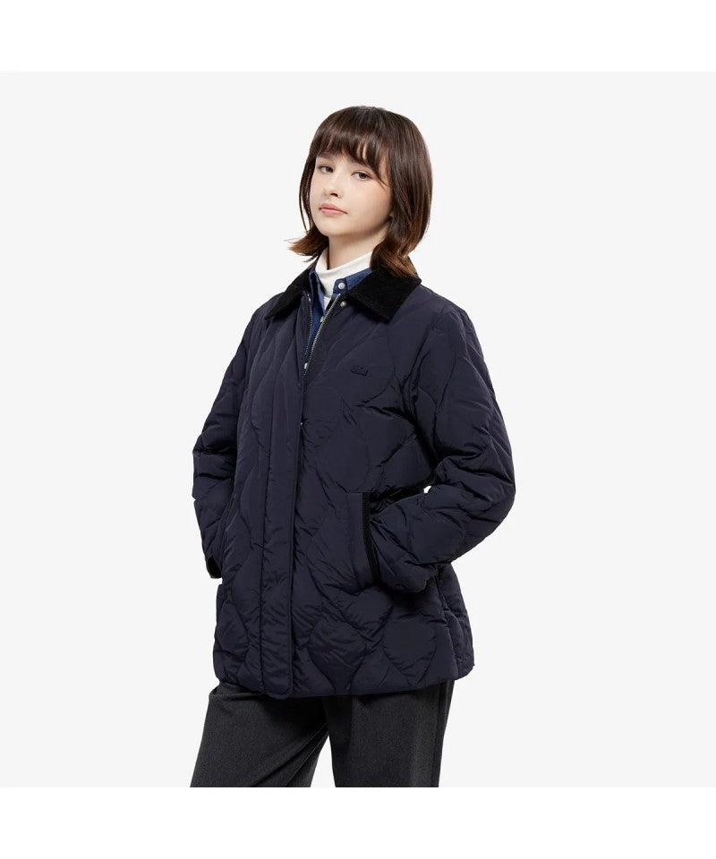 女款【WE ARE】韓國LACOSTE鱷魚鵝絨外套BF535E55N