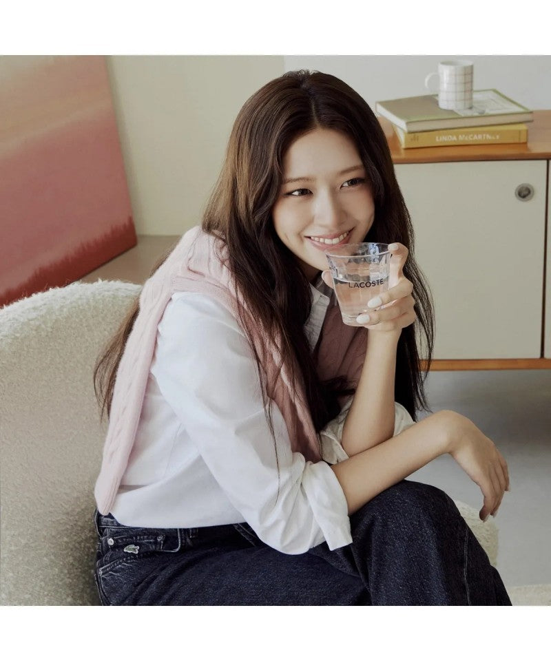 女款【WE ARE】韓國LACOSTE鱷魚羊毛衣AF083E55N