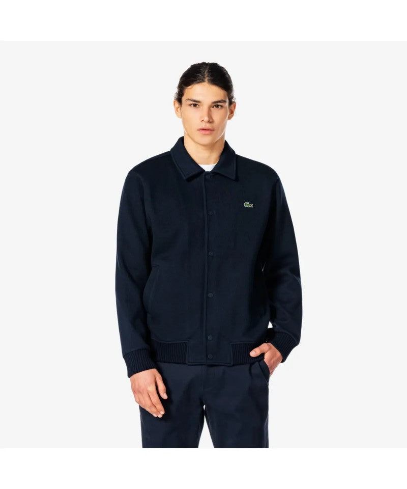 男款【WE ARE】韓國LACOSTE鱷魚翻領棉外套SH080E55N