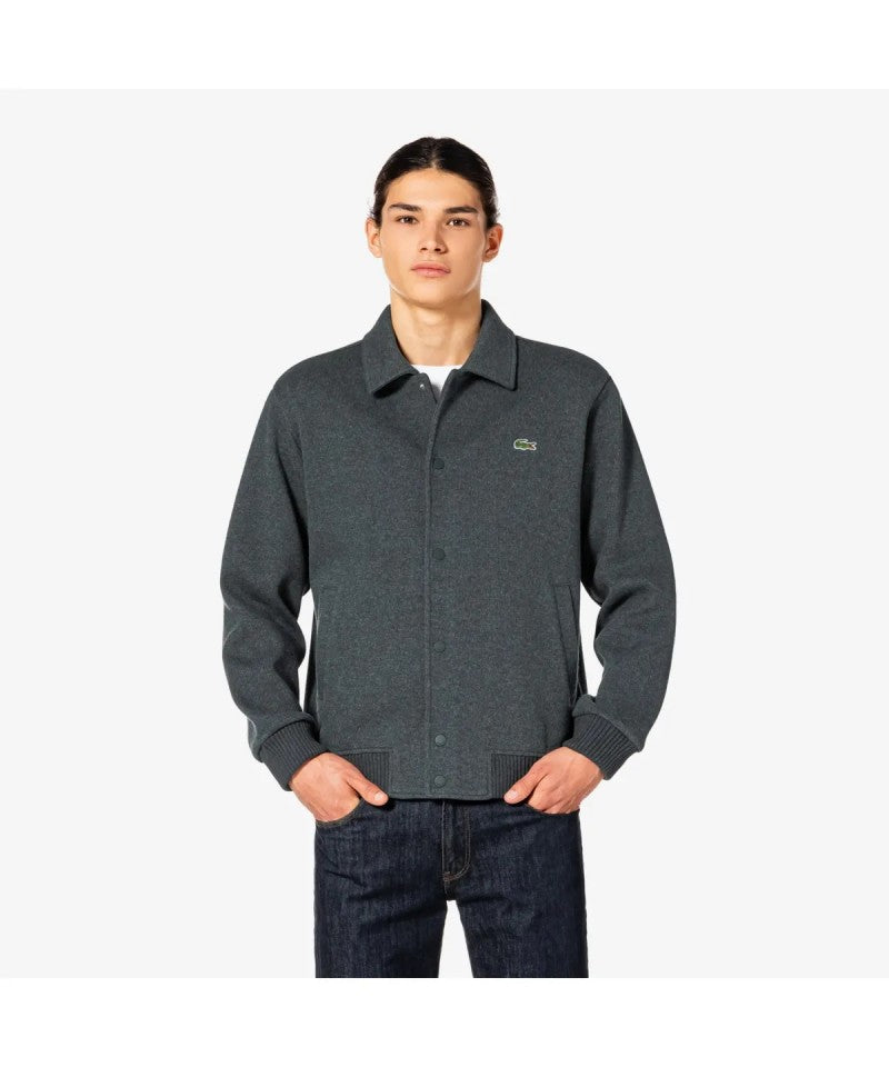 男款【WE ARE】韓國LACOSTE鱷魚翻領棉外套SH080E55N