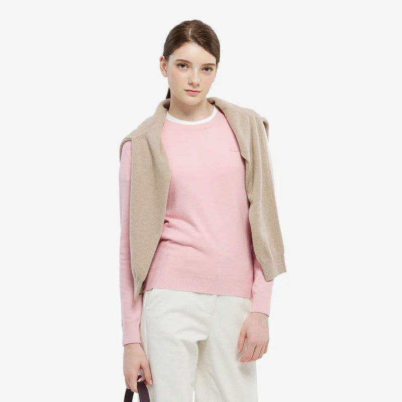 女款【WE ARE】韓國LACOSTE鱷魚羊毛上衣AF294E55N