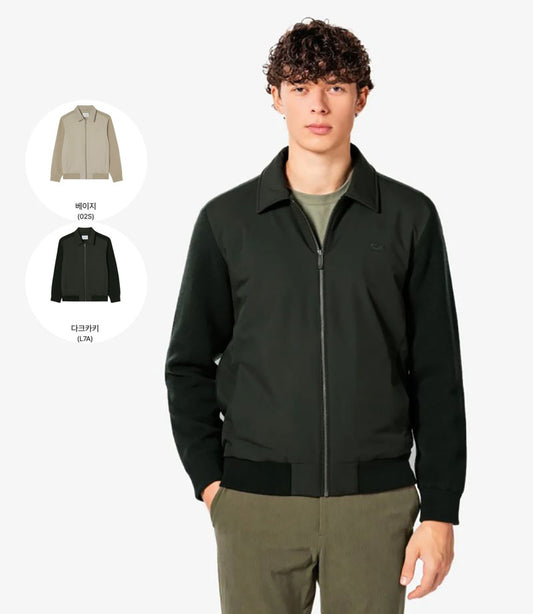 男款【WE ARE】韓國LACOSTE鱷魚羊毛外套BH284E55N