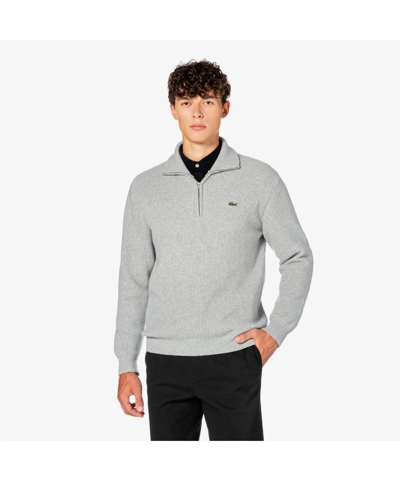 男款【WE ARE】韓國LACOSTE鱷魚羊毛上衣AH401E55N