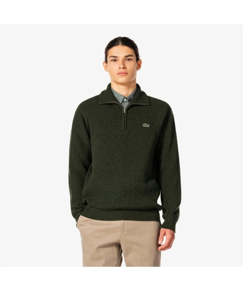 男款【WE ARE】韓國LACOSTE鱷魚羊毛上衣AH401E55N