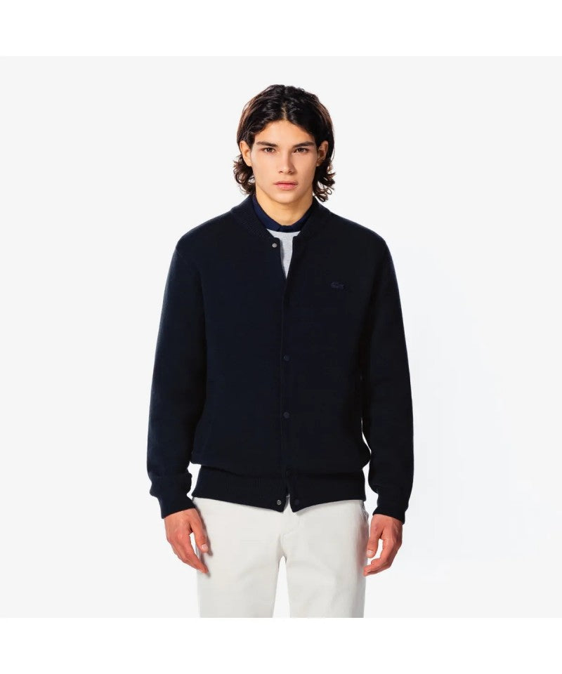 男款【WE ARE】韓國LACOSTE鱷魚羊毛外套AH331E55N