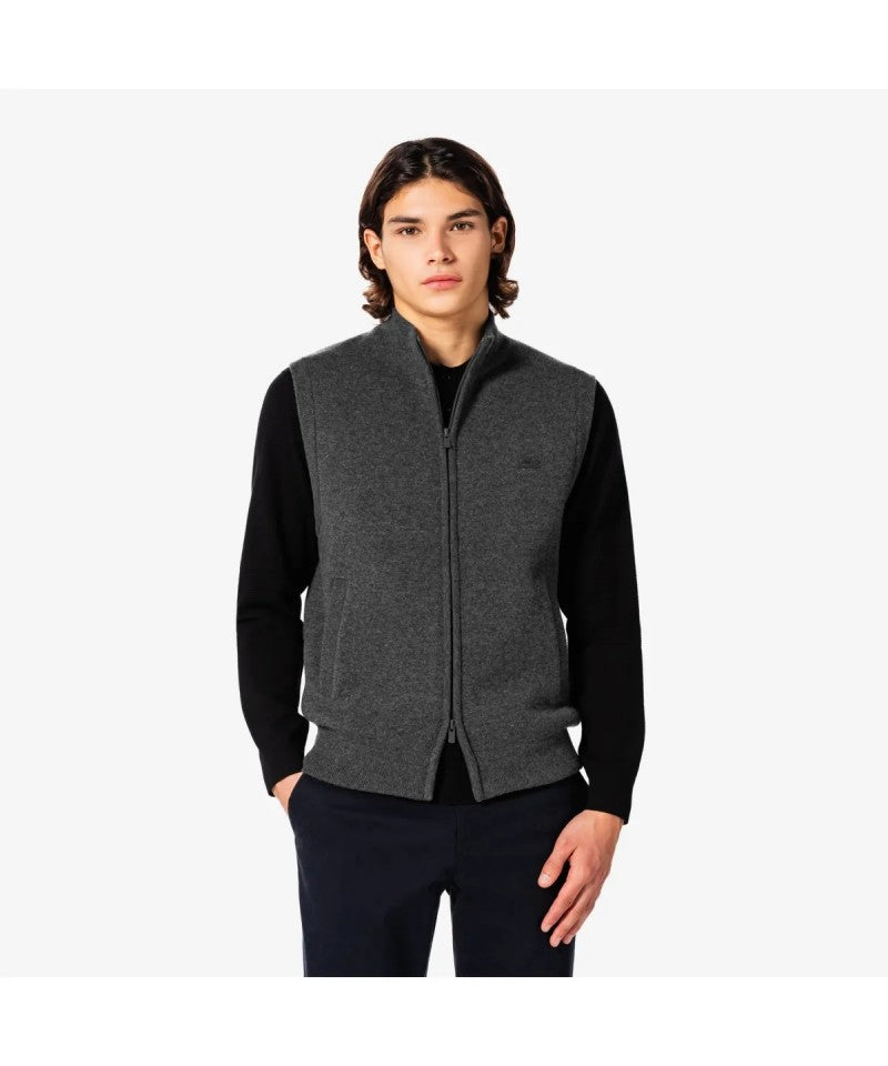 男款【WE ARE】韓國LACOSTE鱷魚針織無袖外套馬夾AH476E55N