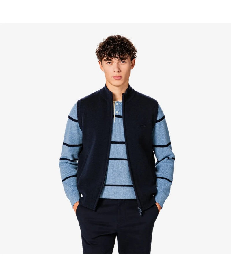 男款【WE ARE】韓國LACOSTE鱷魚針織無袖外套馬夾AH476E55N